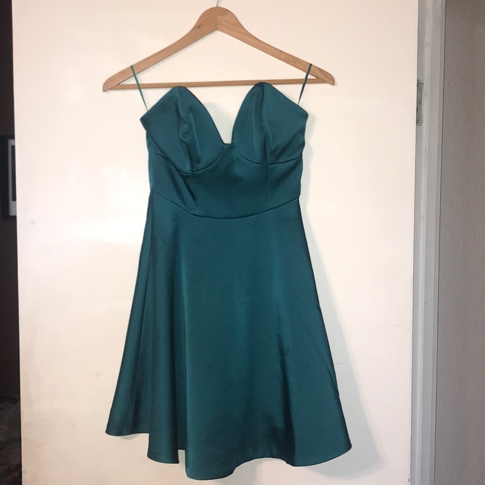 Blue dress